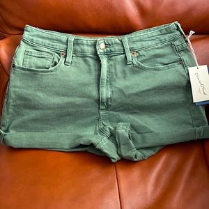 Universal Thread Women’s green denim shorts
